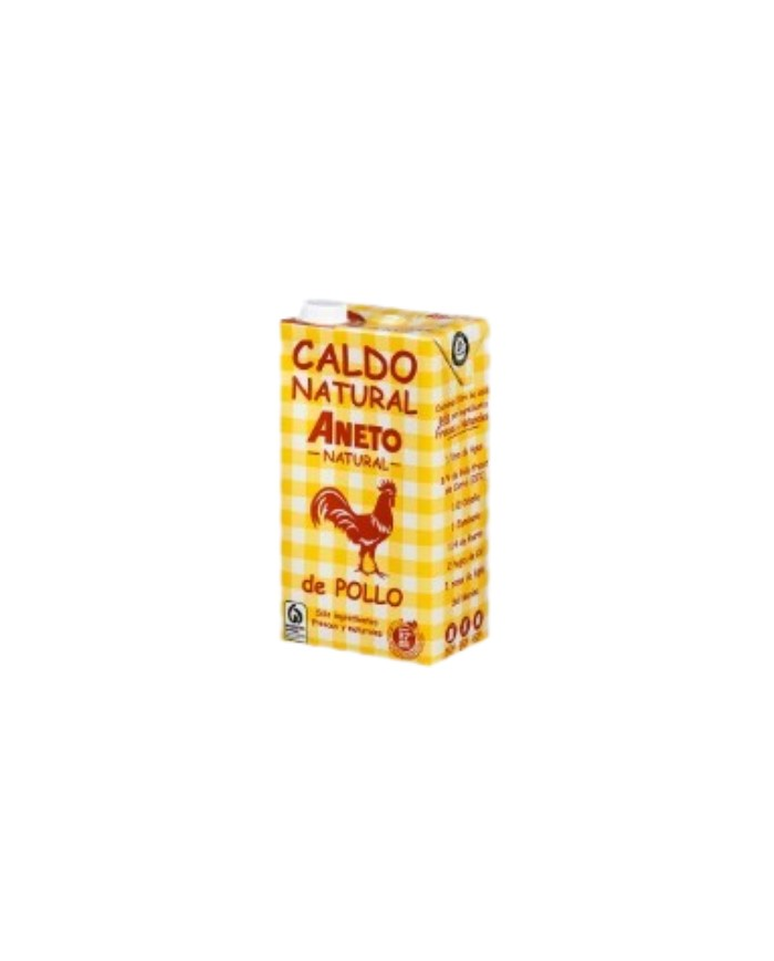 Caldo pollo 1l. bio aneto