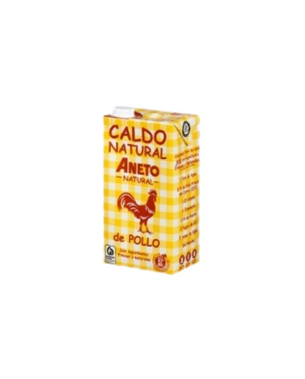 Caldo pollo 1l. bio aneto