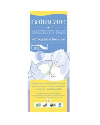 Compresa post-parto 10 unidades natracare