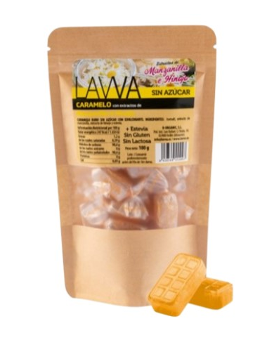 Caramelos manzanilla hinojo stevia s/a 100gr lawa
