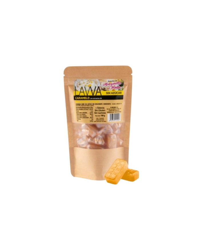 Caramelos manzanilla hinojo stevia s/a 100gr lawa