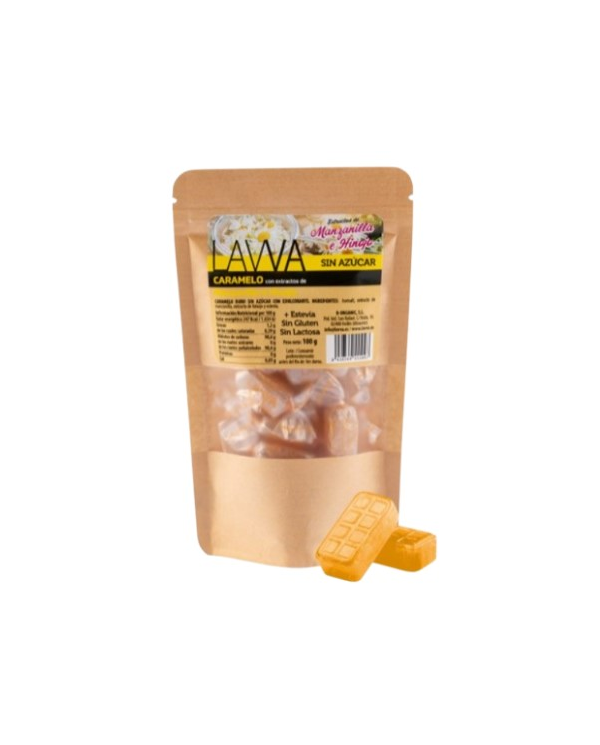 Caramelos manzanilla hinojo stevia s/a 100gr lawa