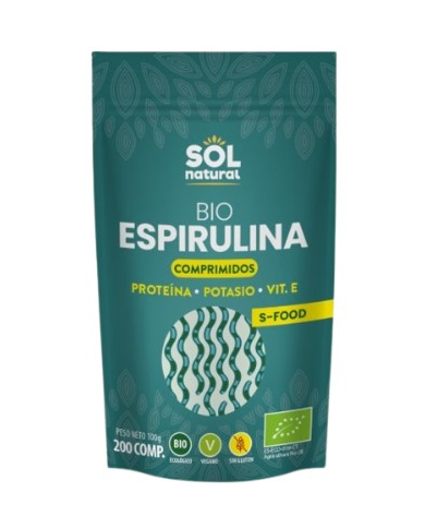 Espirulina 200tab. bio sol natural