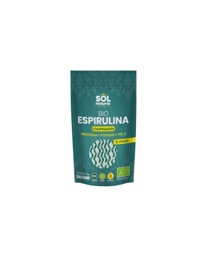 Espirulina 200tab. bio sol natural