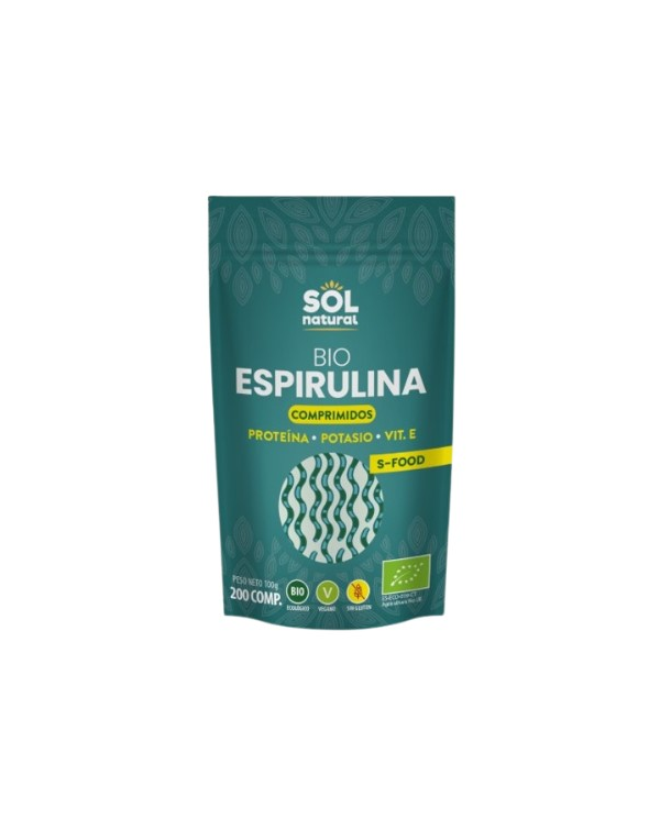 Espirulina 200tab. bio sol natural