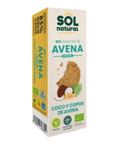 Galletas avena/coco y agave