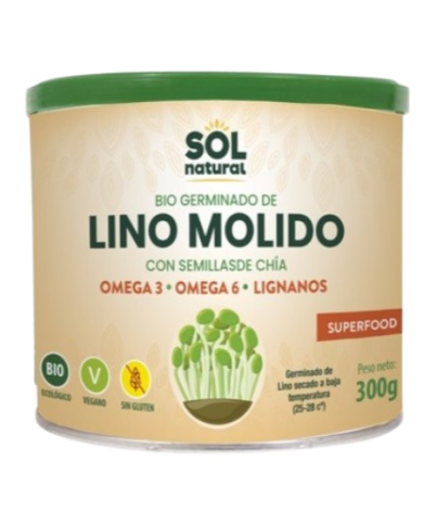 Germinado lino molido chia 300