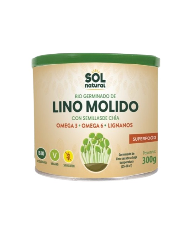 Germinado lino molido chia 300