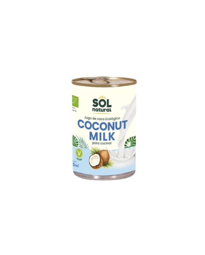 Leche coco 400ml bio sol natural
