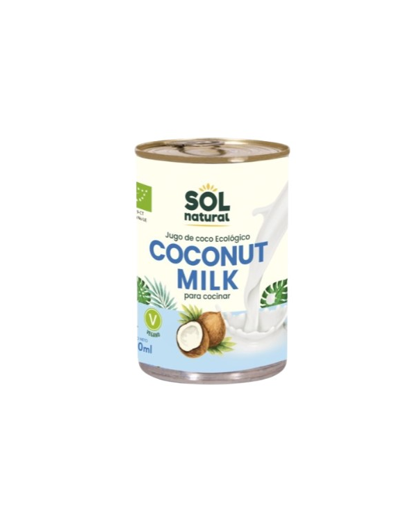 Leche coco 400ml bio sol natural