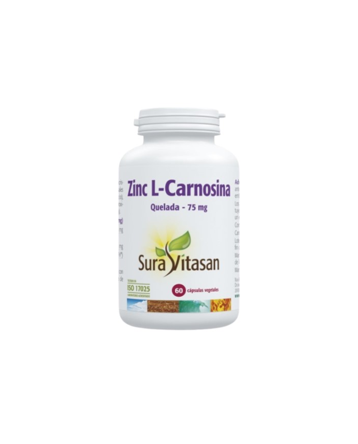 Zinc l-carnosina 60 capsulas sura vitasan