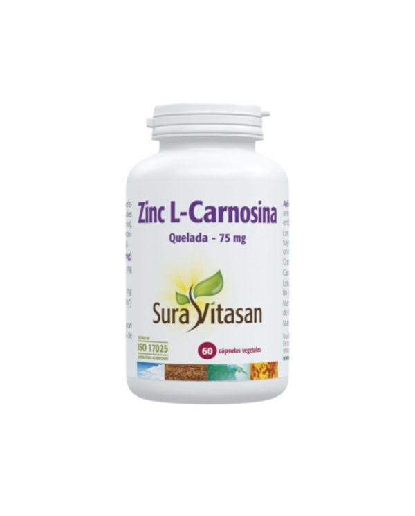 Zinc l-carnosina 60 capsulas sura vitasan