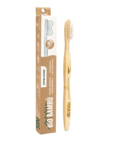 Cepillo dientes  bambu adultos  extra suave bio-ba