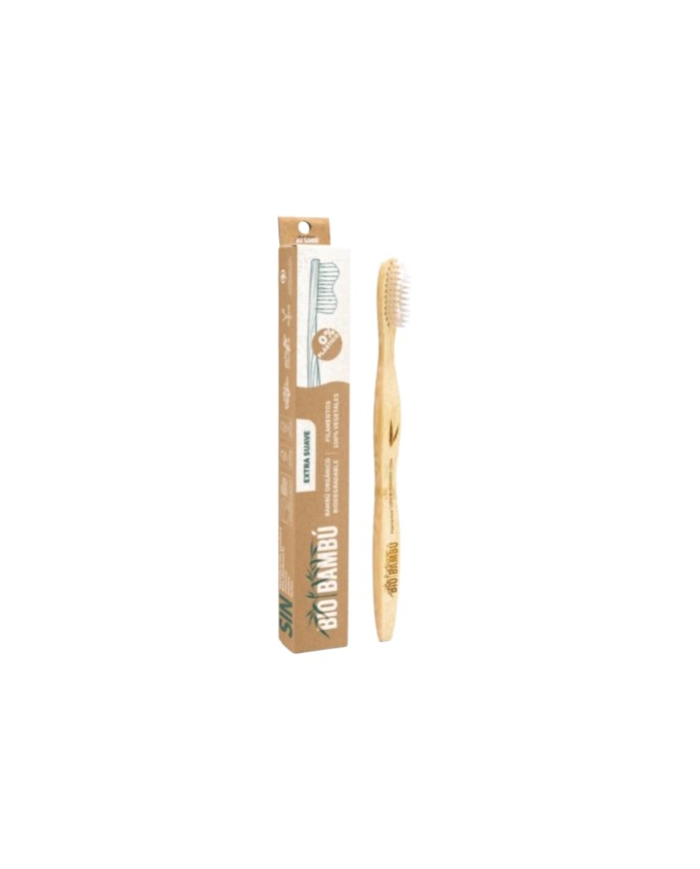 Cepillo dientes  bambu adultos  extra suave bio-ba