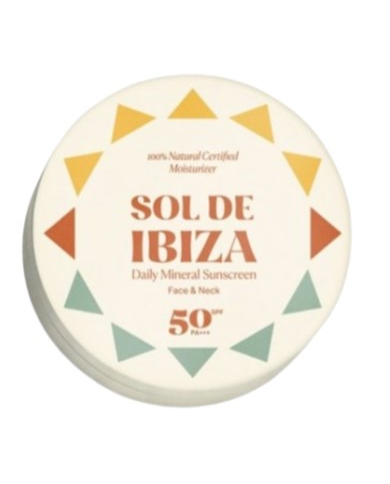 Crema solar facial sol de ibiza spf50