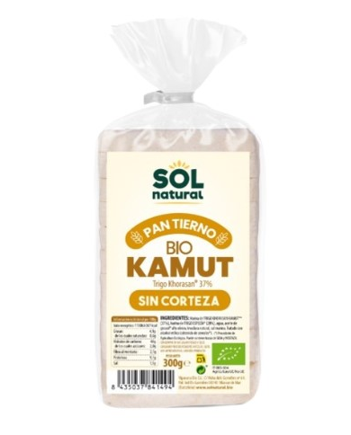 Pan molde kamut sin corteza bio sol natural 300g