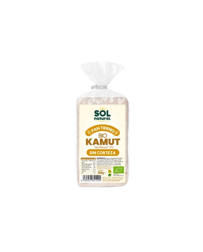 Pan molde kamut sin corteza bio sol natural 300g