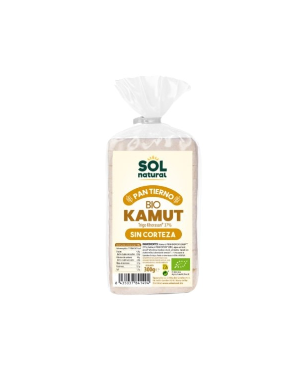 Pan molde kamut sin corteza bio sol natural 300g