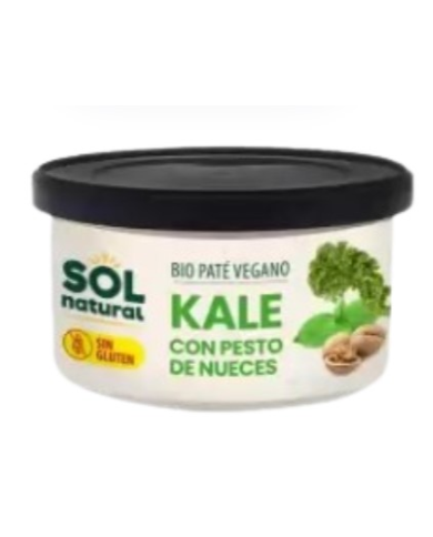 Pate vegano kale s/g sol natur