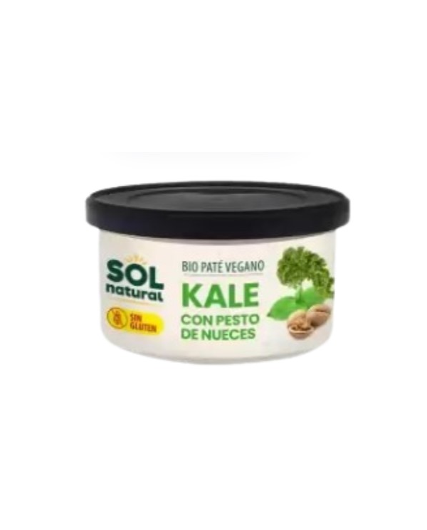 Pate vegano kale s/g sol natur