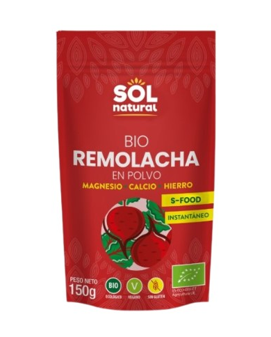 Remolacha polvo 150gr sol natural