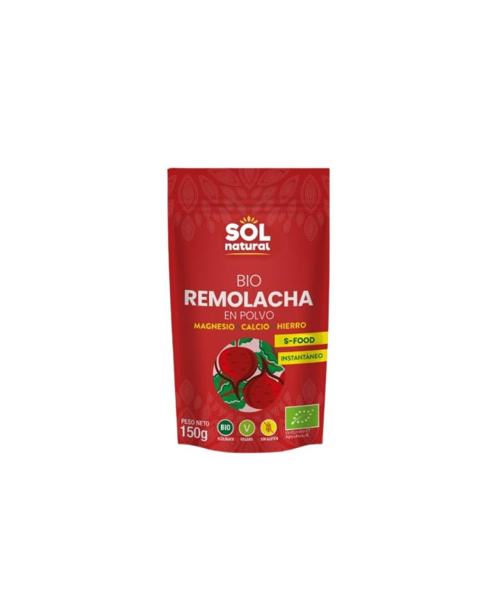 Remolacha polvo 150gr sol natural