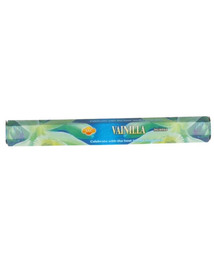 Incienso vainilla hexagonal 20 sticks sac