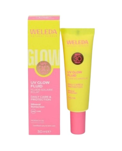 Fluido solar glow spf30 30ml weleda