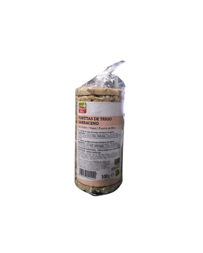 Tortitas trigo sarraceno 100gr s/g finestra sul ci