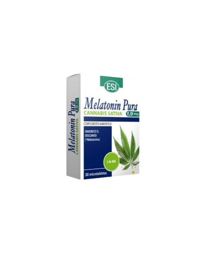 Melatonin pura cannabis sativa 1.9mg 30 tab esi
