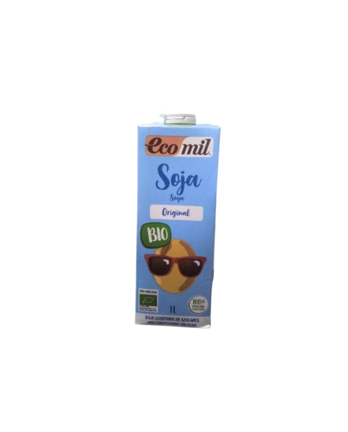 Ecomil soja sirope agave bio 1l azul