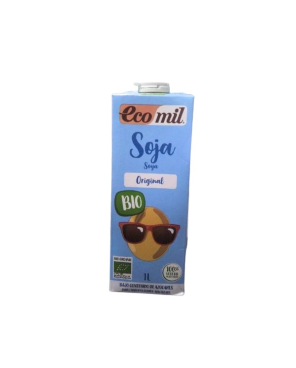 Ecomil soja sirope agave bio 1l azul