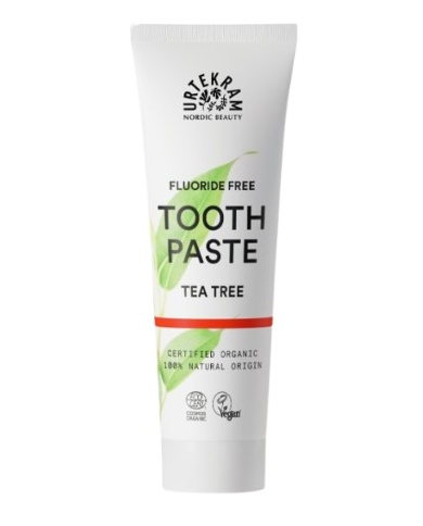 Pasta dental arbol te sin fluor bio 75ml urterkram