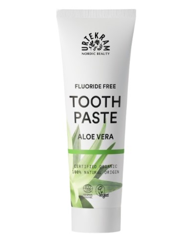 Pasta dental aloe vera sin fluor bio 75ml urtekra