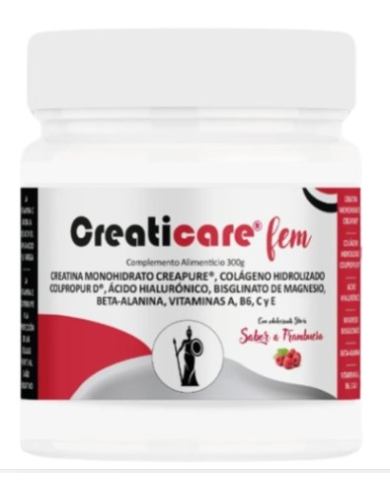 Creaticare fem frambuesa creatina monoh 300g marga