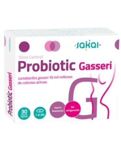 Probiotic gasser 10.000 millones 30 capsulas sakai