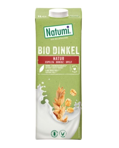 Leche espelta natural s/a s/lact vg. bio 1l natumi