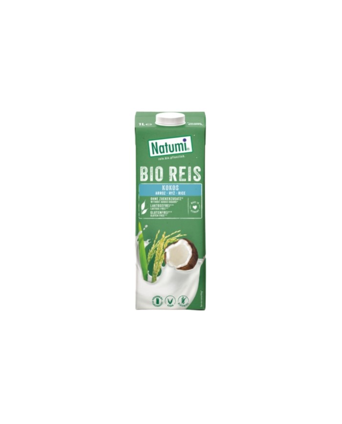 Leche arroz coco bio s/g s/lact 1l natumi