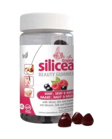 Silicea beauty frutos bosque 60gummies  dimefar