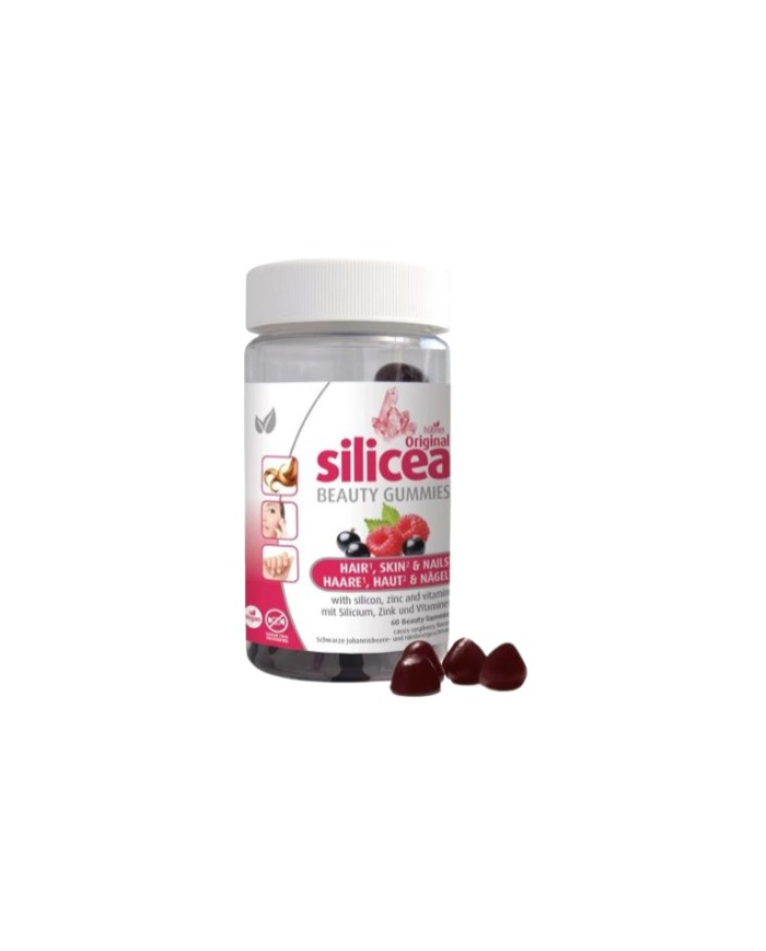 Silicea beauty frutos bosque 60gummies  dimefar