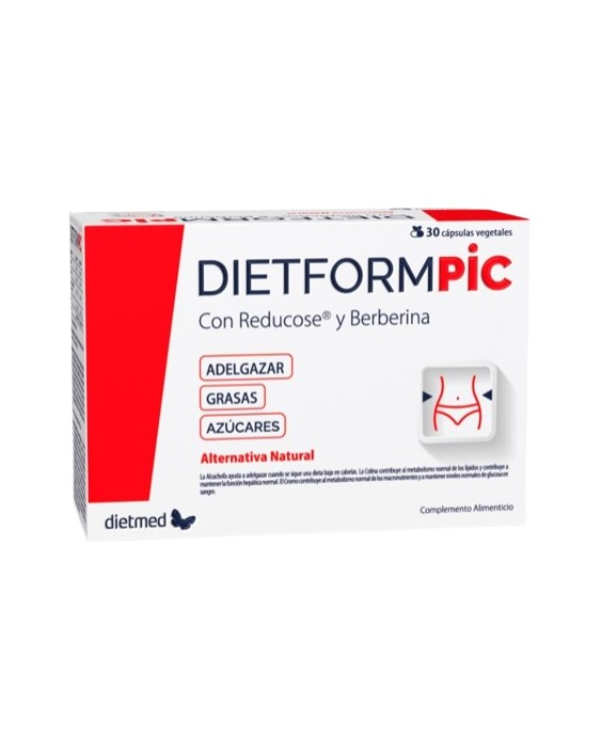 Dietformpic reducose berberina 30caps dietmed