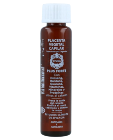 Placenta capilar+ginseng 25ml shila