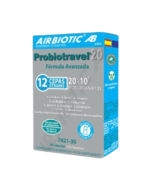 Probiotravel 20 30cap airbiotic ab