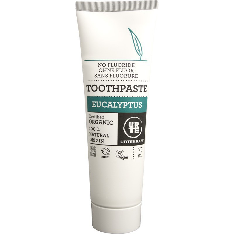 Pasta dental eucalipto sin fluor bio 75ml uterkran