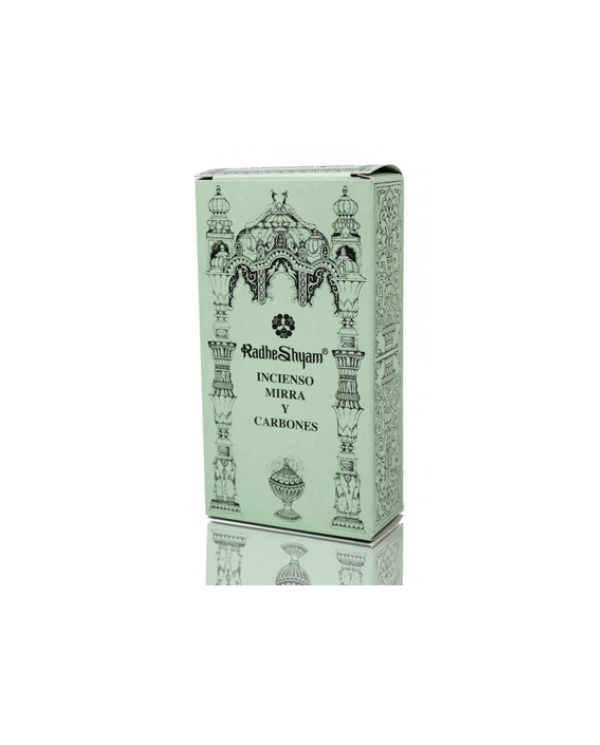 Carbones+mirra 10 unidades radhe shyam
