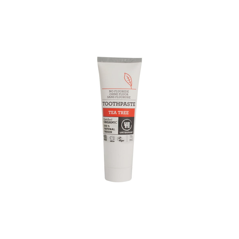 Pasta dental arbol te sin fluor bio 75ml urterkram