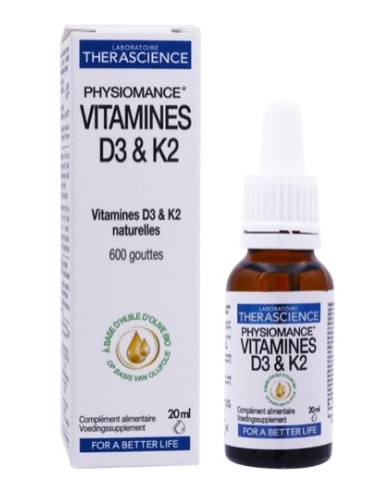 Physiomance vitamina d3+k2 20ml therascience