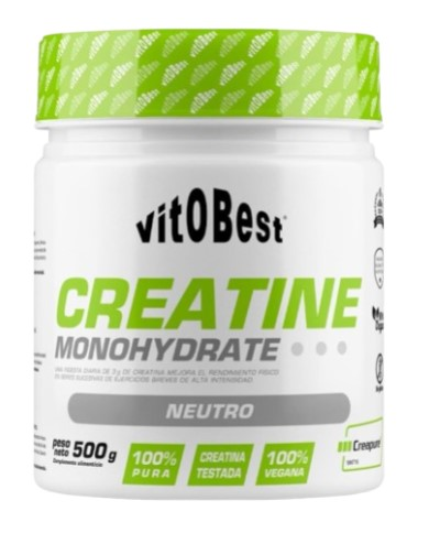 Creatine monohydrate creapure 500gr vitobest