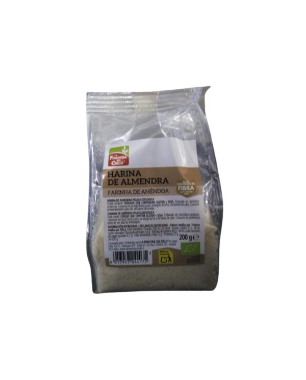 Harina almendra bio 200g la finestra sul cielo