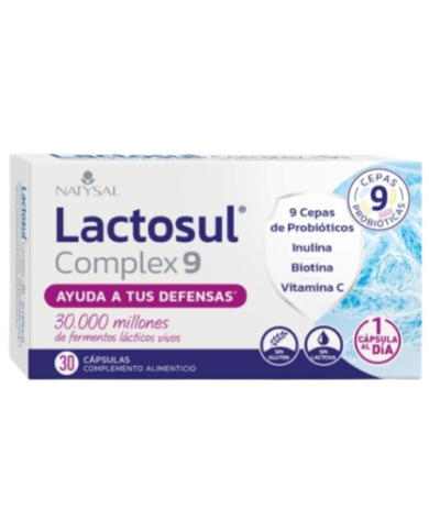 Lactosul complex 9 30capsula natysal